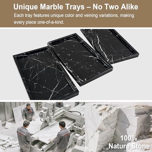 Natural Marble Vanity Tray