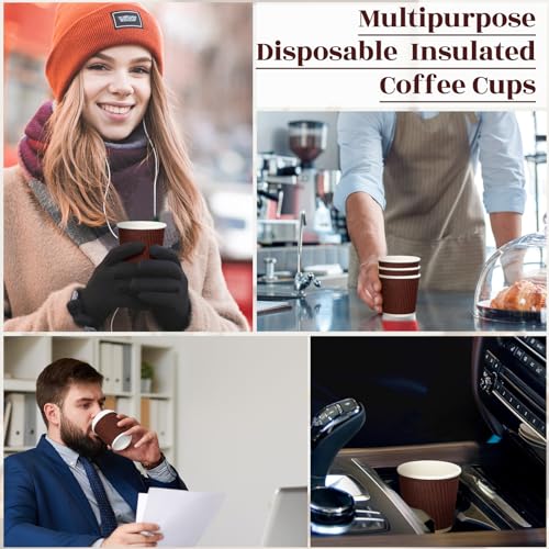 200 Pcs 4 oz Disposable Espresso Coffee Cups