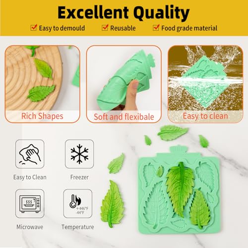 Leaf Molds Silicone