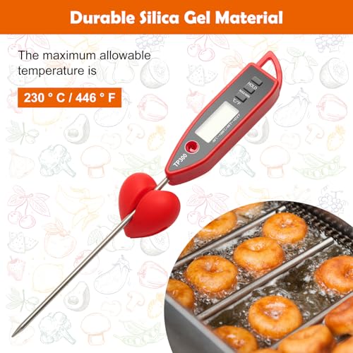 2+1Pcs Thermometer Pot Clip Holder