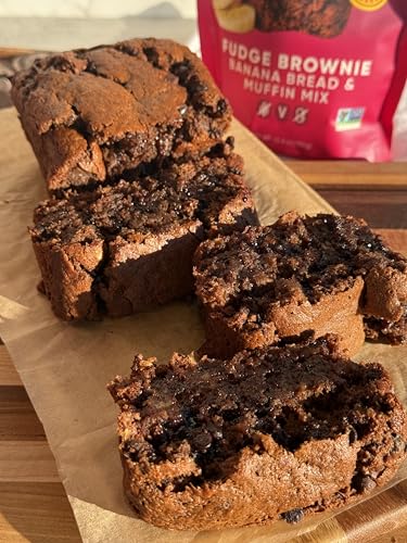 Fudge Brownie Banana Bread & Muffin Mix (12.4 Ounce)