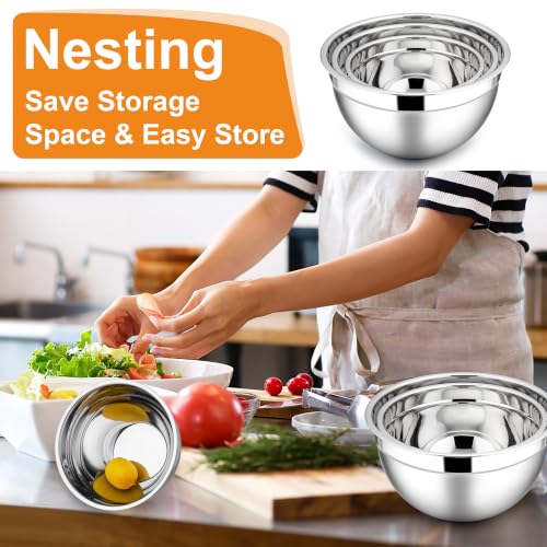 Mixing Bowls with Lids Set (3 Count)