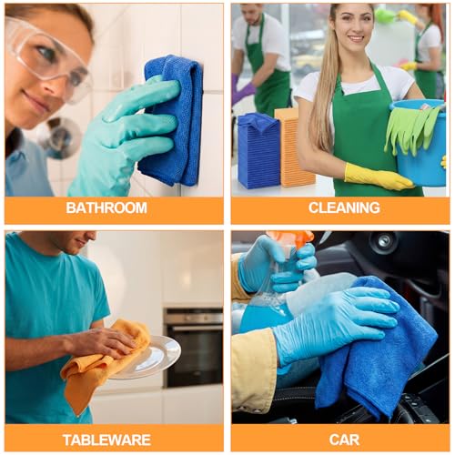 Car Microfiber Clean Cloths (60 Count)