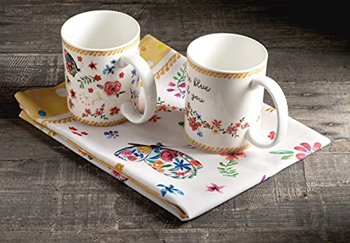Coffee Mug with Handles Tea Cups (2 Count)