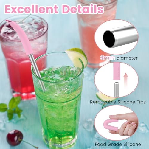 Anti Wrinkle Straw 6 Pcs for Stanley (6 Count)
