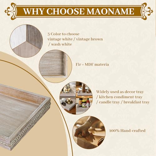Rectangular Wood Serving Tray