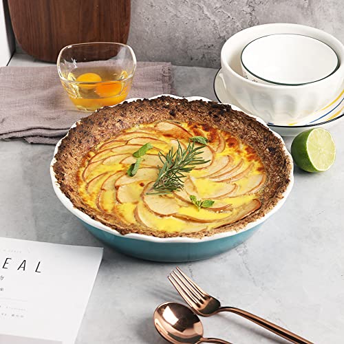 Sweejar Ceramic Pie Pan (55 Fl Oz)