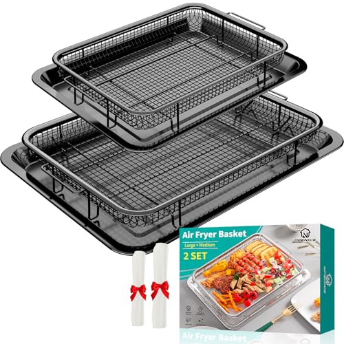 Oven Air Fryer Basket and Tray (6 Count)
