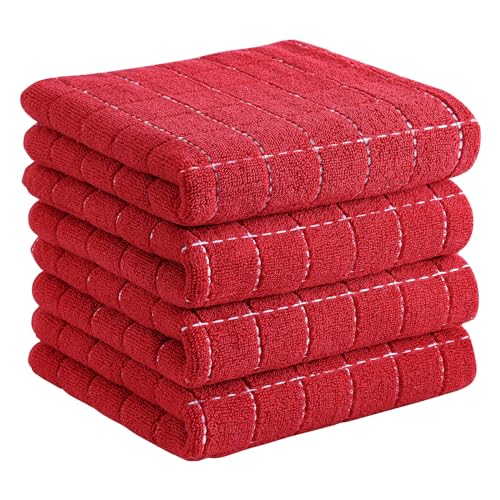 100% Cotton Terry Kitchen Towels (4 Count)