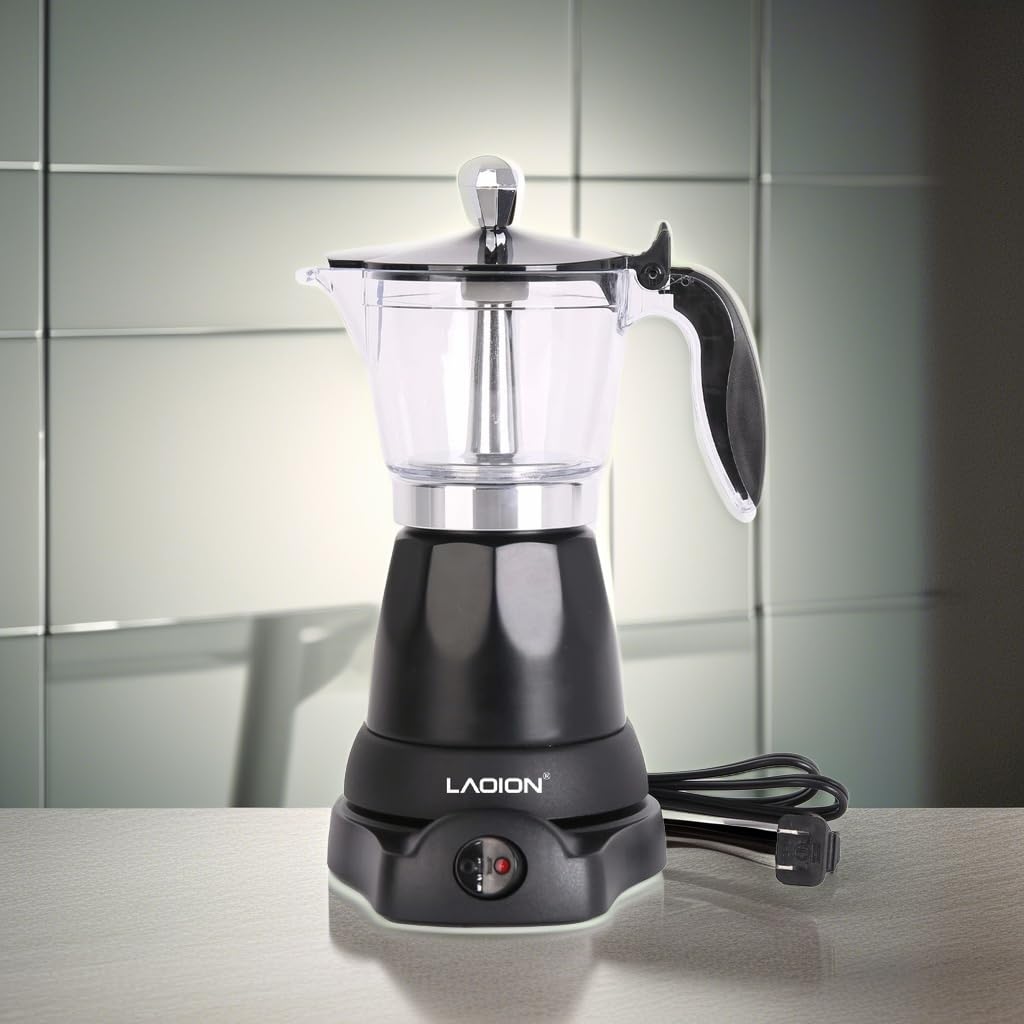 Funnel filter of an electric moka pot espresso maker