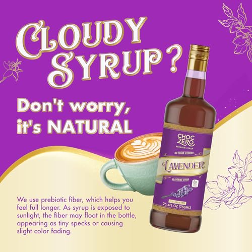 Sugar Free Lavender Coffee Syrup (25.4 Fl Oz)