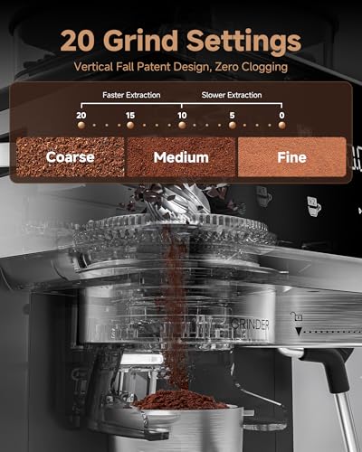 Espresso Machine with Grinder
