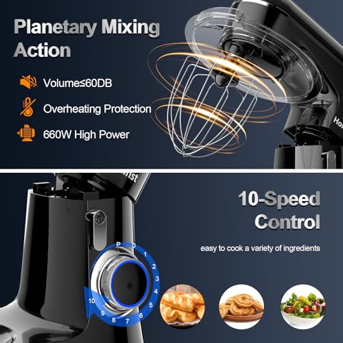 Stand Mixer 6.5QT 10