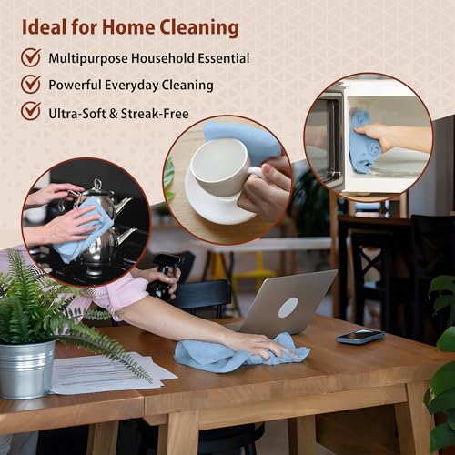 Microfiber Cleaning Cloth Roll (85 Count)