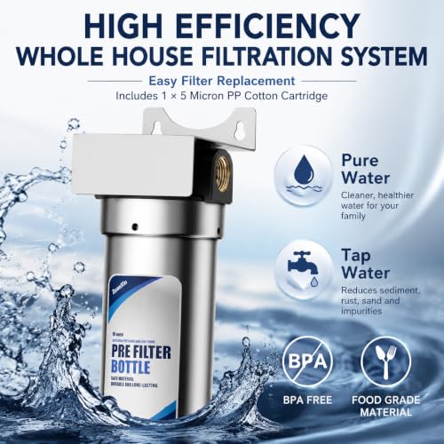Whole House Water Filter Housing