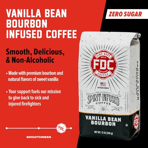 Vanilla Bourbon Infused Whole Bean Coffee (12 Ounce)