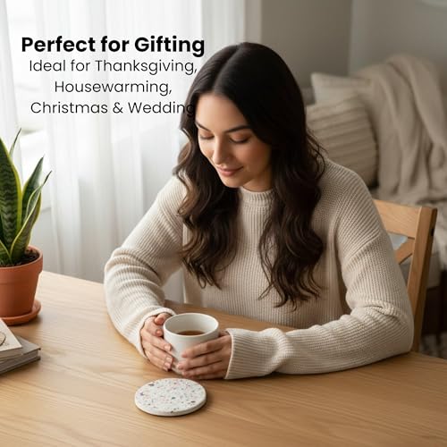 Terrazzo Coasters Set of 6 (6 Count)
