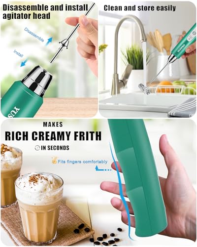 Handheld Milk Frother Wand for Coffee