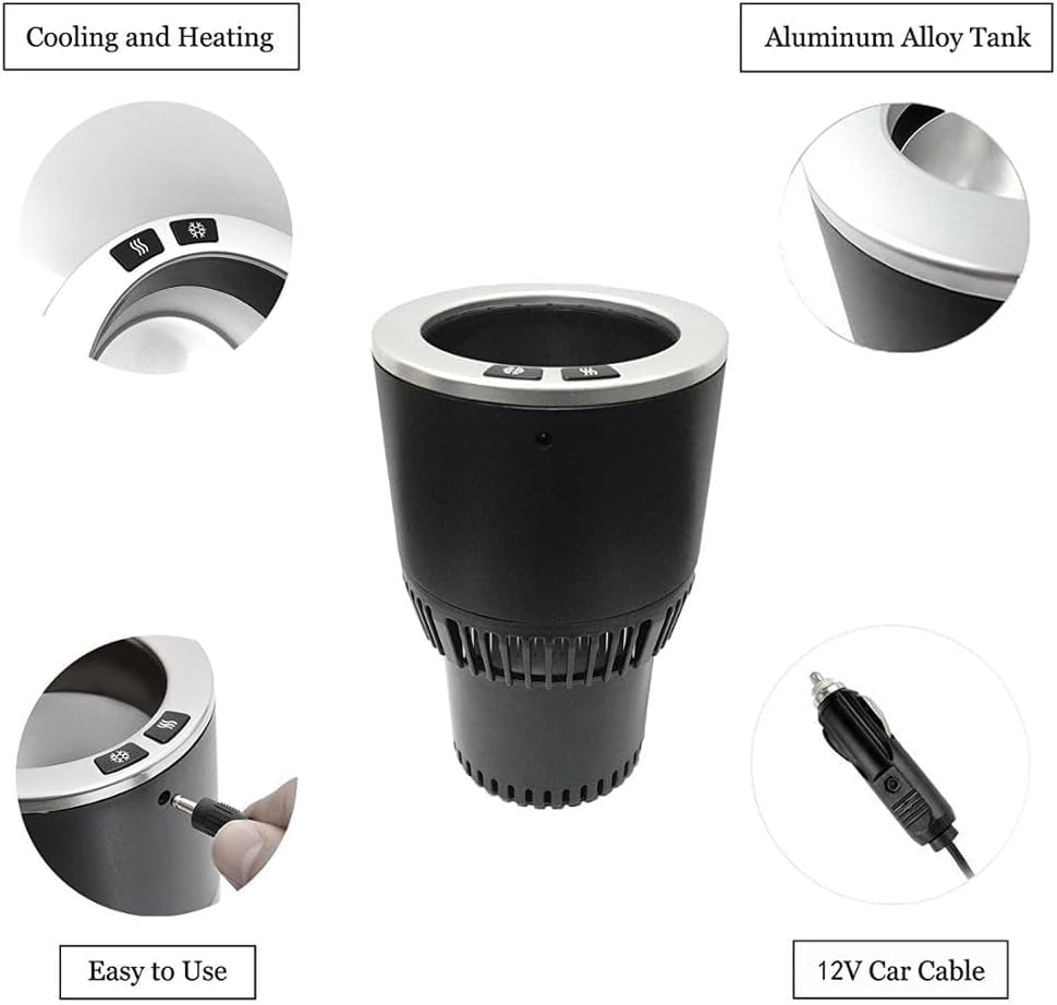 Car Cup Holder Coffee Warmer Drink Cooler 2