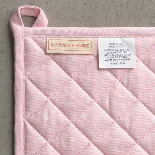 100% Cotton Oven Mitt & Pot Holder Set (2 Count)