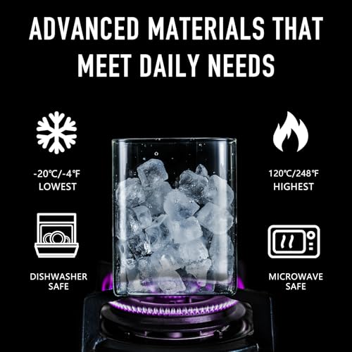 37oz 1.2Qt Rectangle Glass Storage Containers with Lids 4 (4 Count)
