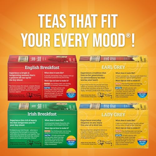 Variety Pack Black Tea Bag Assortment (80 Count)
