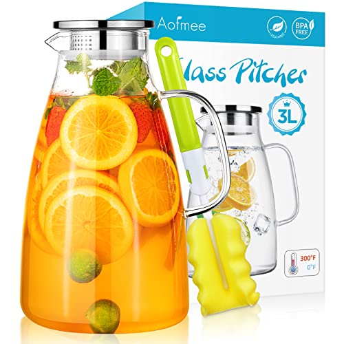 100 Oz Glass Pitcher