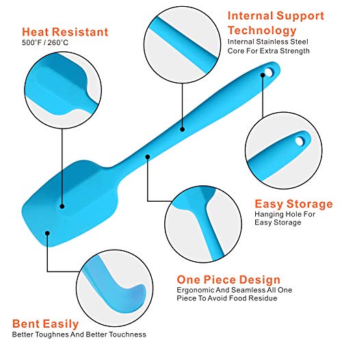 Silicone Spatulas Set (4 Count)