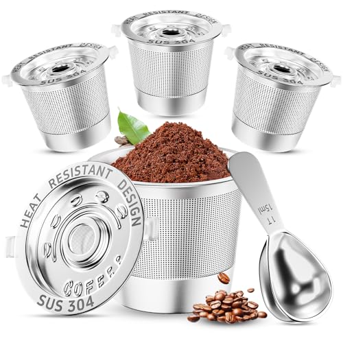 4 Pack Reusable K Cups for Keurig 1.0 (4 Count)