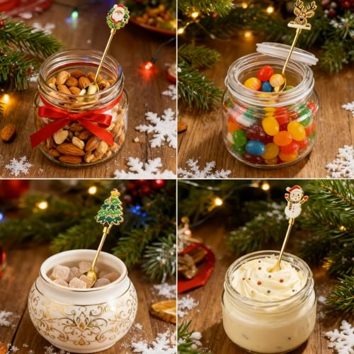 Christmas Teaspoon Gift Set of 4 (4 Count)