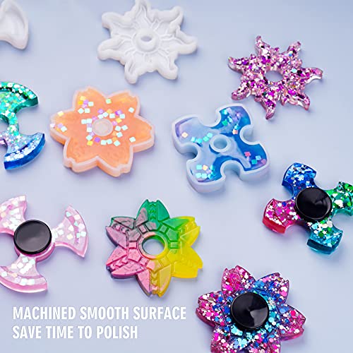 Fidget Spinner Silicone Resin Mold Kit