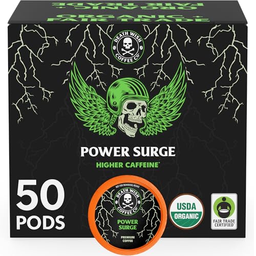 Power Surge Single Serve Coffee Pods (50 Count)