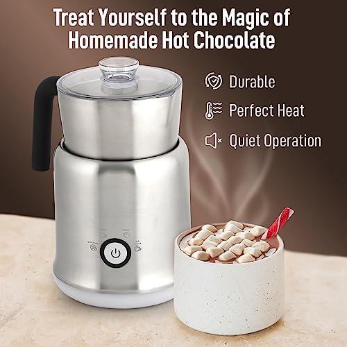Zulay Electric Hot Chocolate Maker Machine