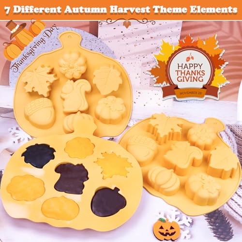 Halloween & Thanksgiving Silicone Molds