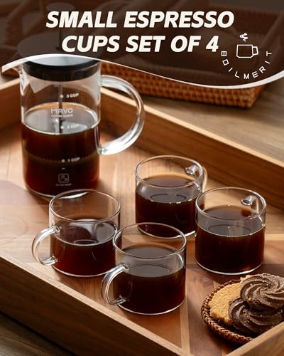 5 OZ Espresso Cups with Handle