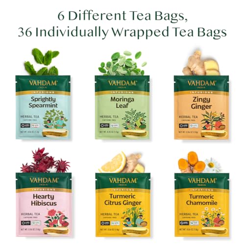 Assorted Herbal Tea Gift Set (36 Count)