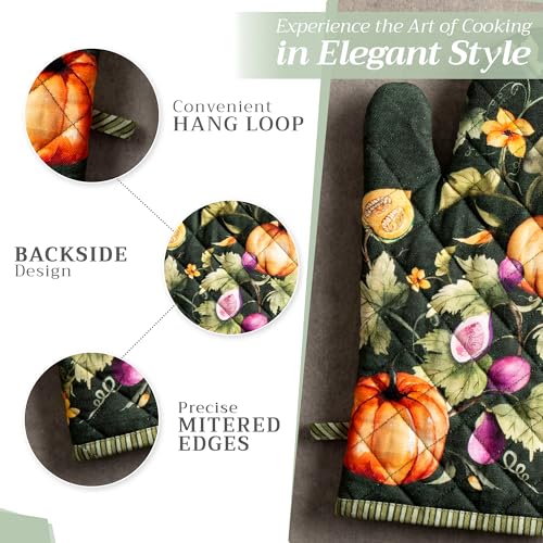 Maison d'Hermine Oven Gloves 100% Cotton Oven Mitt