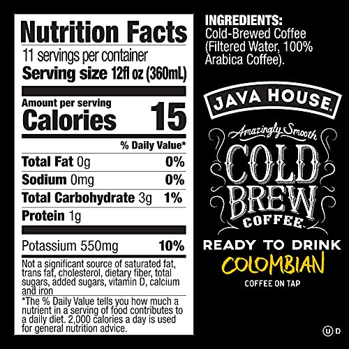 Cold Brew Coffee On Tap (128 Fl Oz)