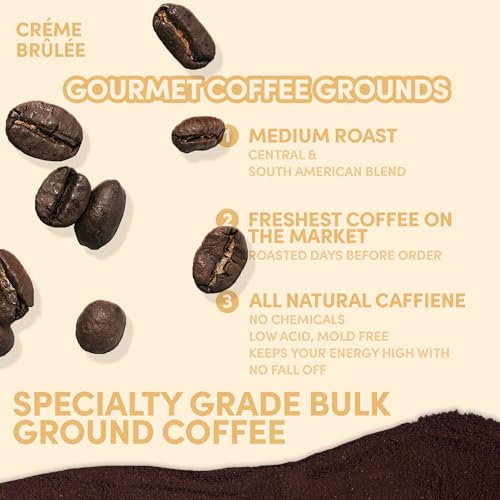 Sarasota Coffee Ground Creme Brulee (80 Ounce)