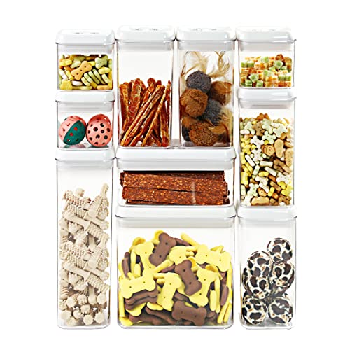 Flip Tite Storage Container with Lid 4” RECTANGULAR Airtight Ring Flip Top (3 Count)
