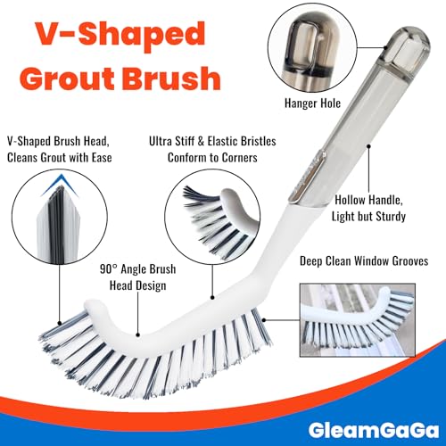 3 Pack Shower Brush for Cleaning (3 Count)