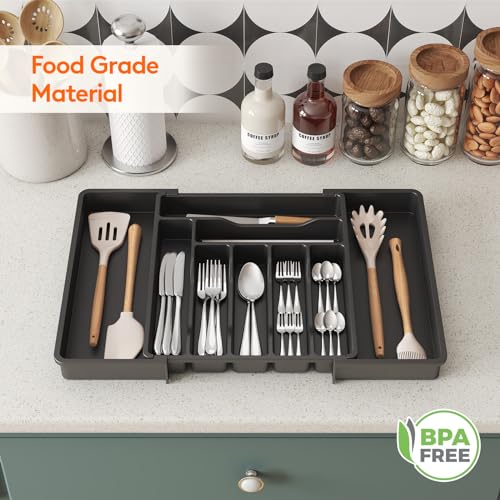 Expandable Silverware Drawer Organizer