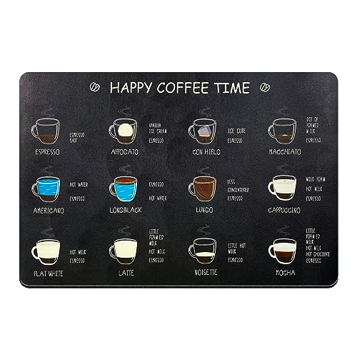 Coffee Bar Mat for Countertop