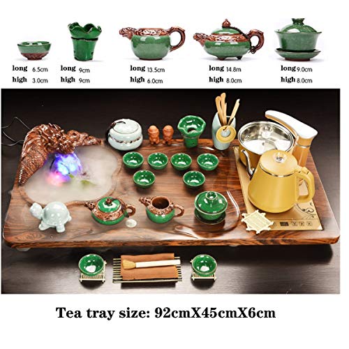 Tea Serving Tray with Tray Simple Automatic Teapot