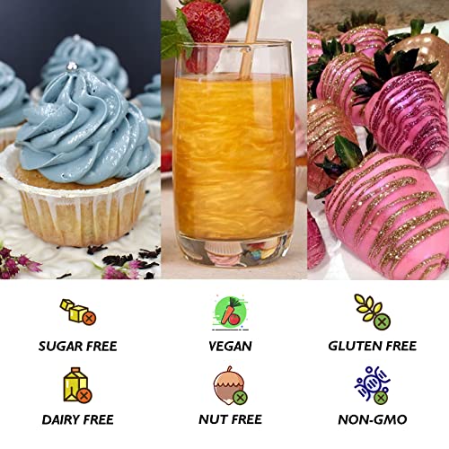Edible Glitter Spray Set