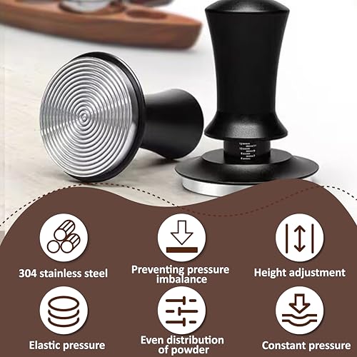 51mm Espresso Tamper with Precise Scales