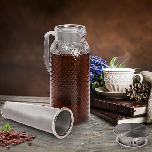 3 Pack Cold Brew Coffee Filter for 64oz Wide Mouth Mason Jar (3 Count)