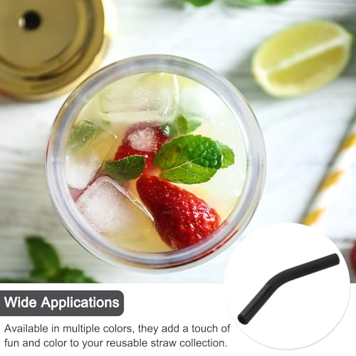 4Pcs Silicone Straw Tips (4 Count)