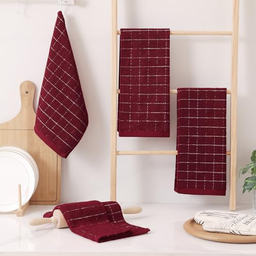 100% Cotton Terry Kitchen Towels (4 Count)
