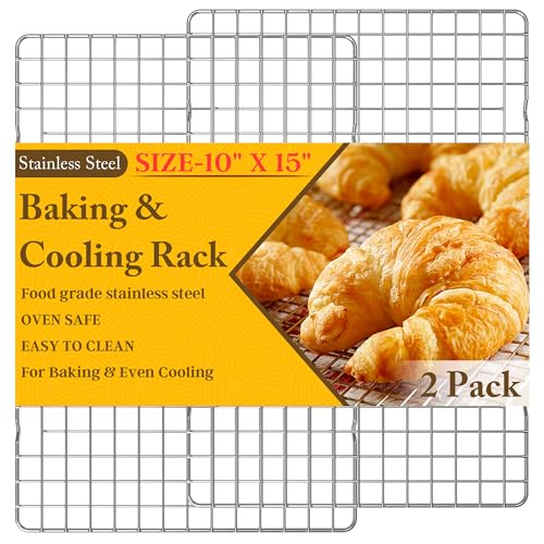 2PCS Cooling Racks for Cooking and Baking